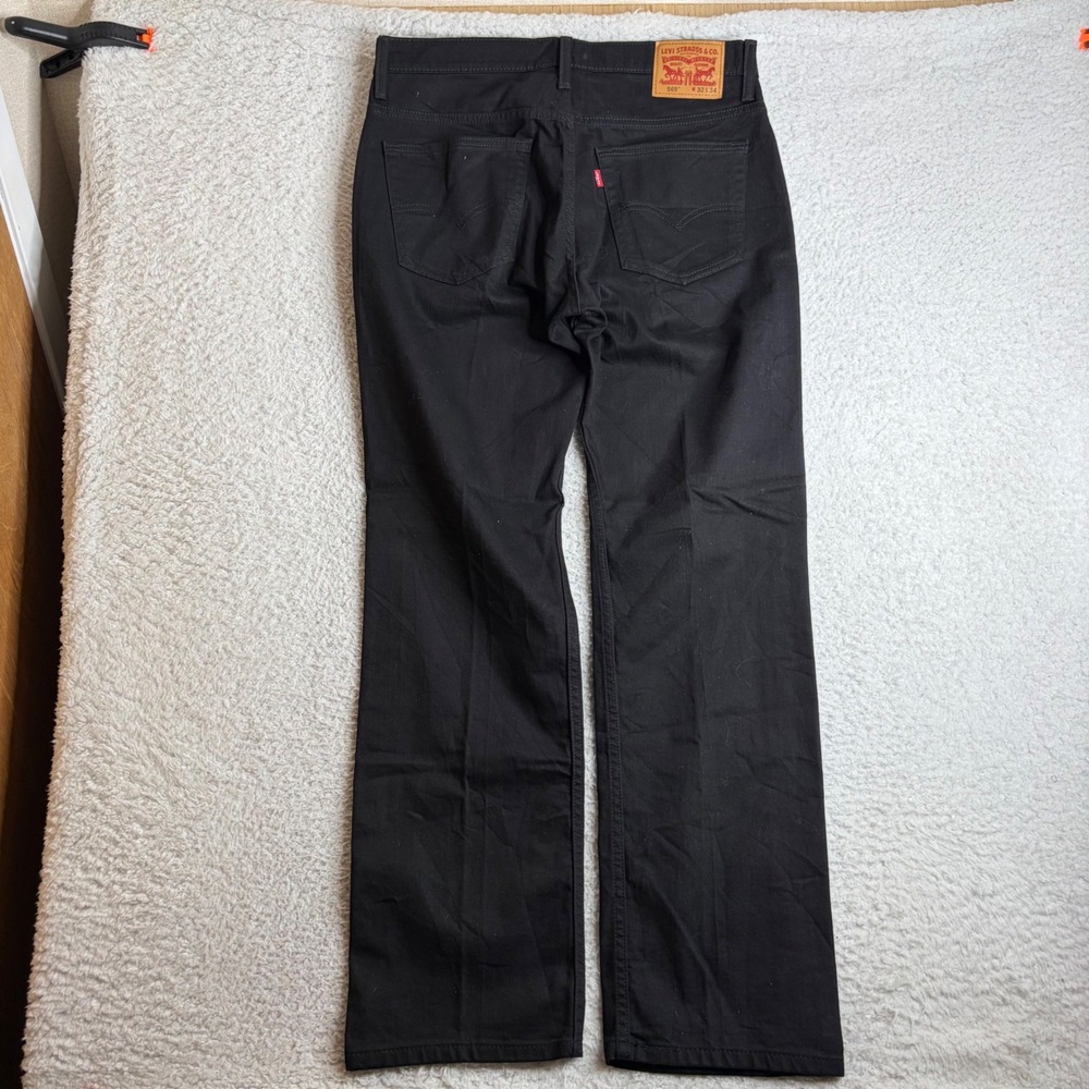 Levis 569 Loose Straight Jeans Mens 32x34 (34x33) Black Denim 00569-0294 baggy